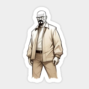 Walter White - Sketch Sticker